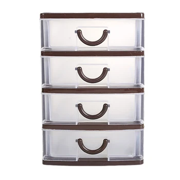 

Drawer Storage Box Tower Draw Unit Office Home Organizer 4-floor Durable plastics 2019 new Storage case