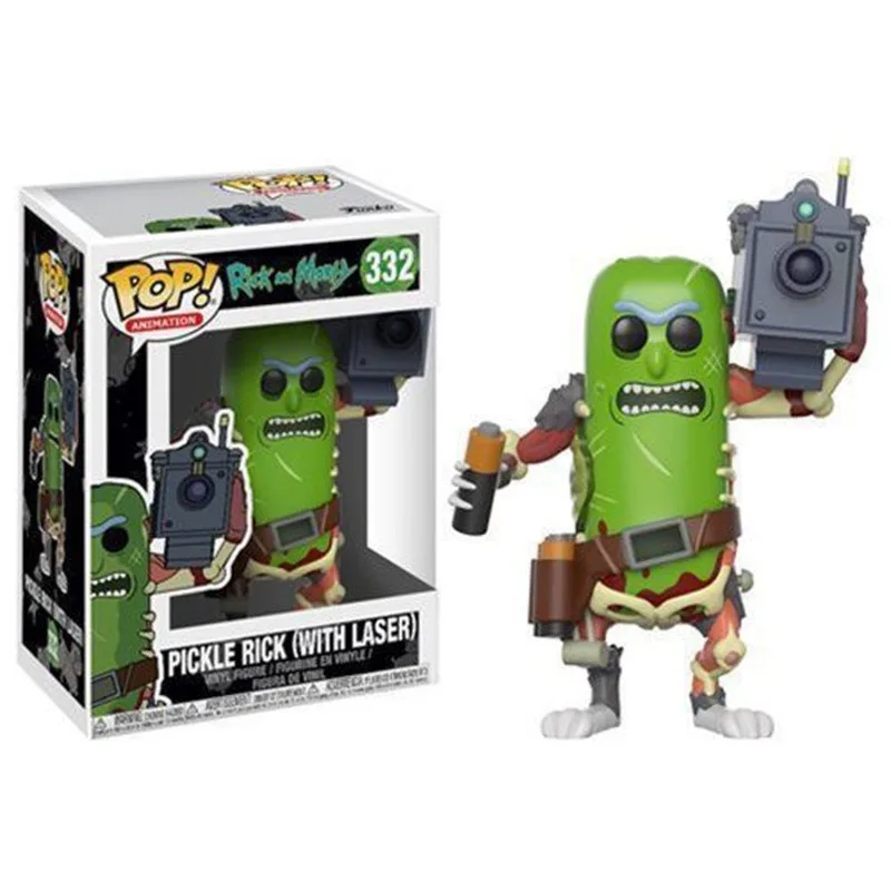 Funko Pop Pickle Rick and Morty Mr. meeseeks Pickle Rick игрушки фигурка героини игрушки для детей на день рождения рождественские подарки