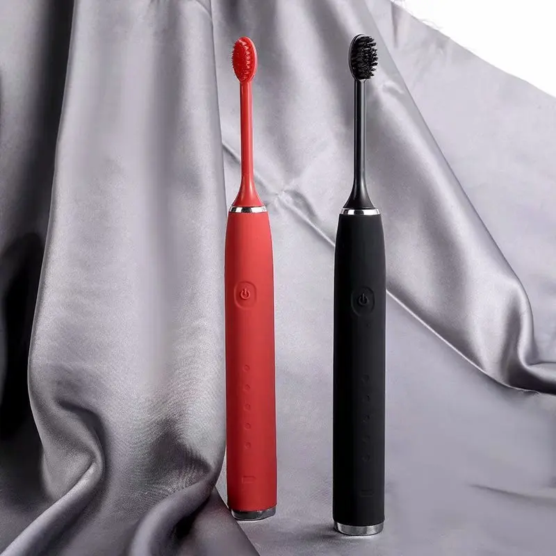 

Ultrasonic Electric Toothbrush S7 Sonic Wave Whitening IPX7 Waterproof Brush Rechargeable Teeth Brush Replacement Heads Set