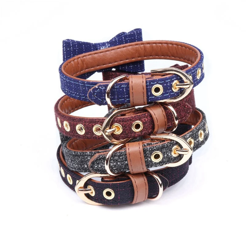 Cat Collar England Style Pet Dog Collar For Cats Adjustable Puppy Bow Tie Chihuahua Dog Collars For Small Dogs Cat Pet Products Cat Collar England Style Pet Dog Collar For Cats Adjustable Puppy Bow Tie Chihuahua Dog Collars For Small Dogs Cat Pet Products