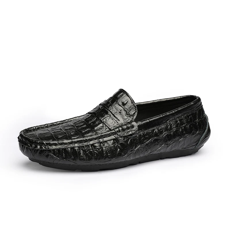 Men Leather Man Loafers Designer Slip On Driving Shoes High Quality Luxury Brand Soft | Обувь