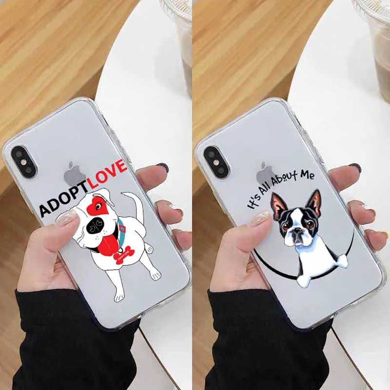 Силиконовый чехол Pit Bull Pitbull для iphone 5 6 6s 7 8 Plus X XS XR XSMax 11 Pro|Сумки телефона| |