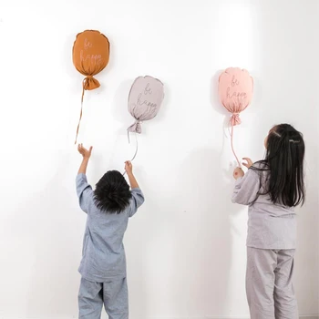 

Nordic Baby Balloon Pillow Wall Hanging Ornament Cotton Children's Room Decorations Cartoon Home Decor Baby Room Decoration