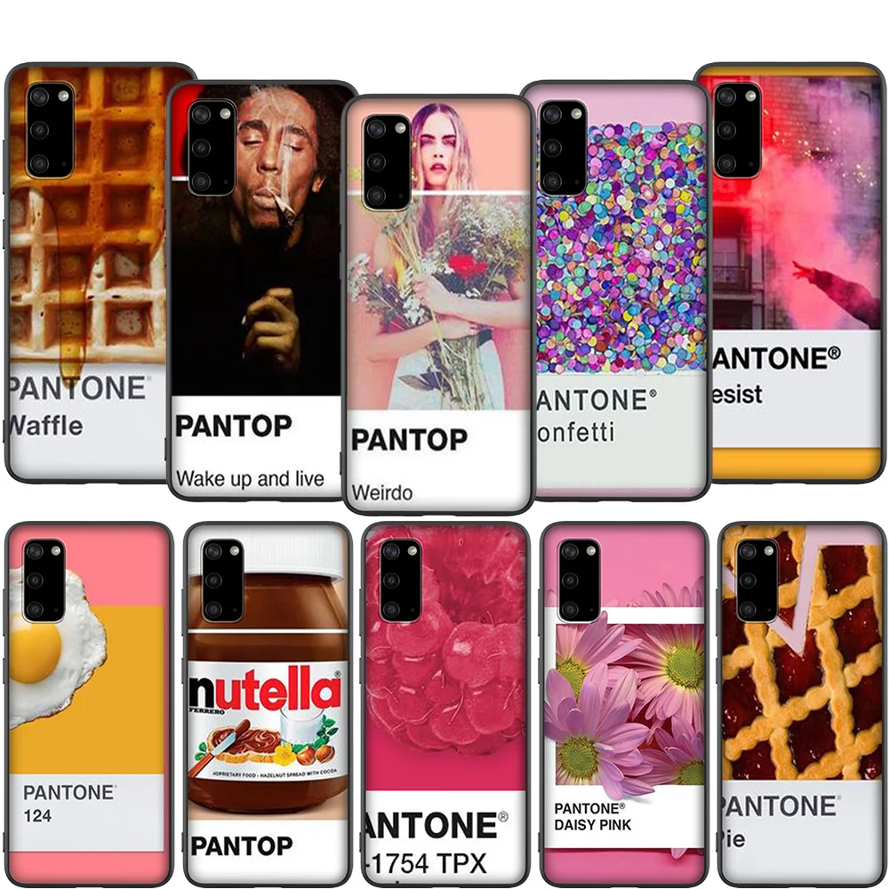 T142 схема калибровки Pantone конфеты цвет художественный чехол для Samsung A01 A10 A11 A20 A20E A21
