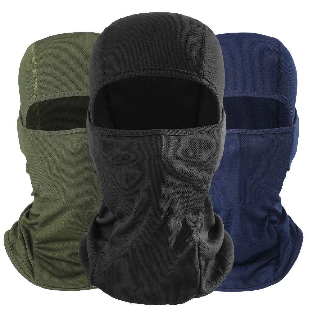 Motorcycle Balaclava Full Face Cover Warmer Windproof Breathable Cycling Ski Biker Shield Men Helmet