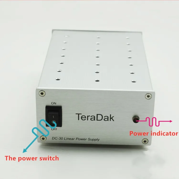 TeraDak DC-30W-TOUCH DC5V 3A HiFi для аудио линейный источник питания