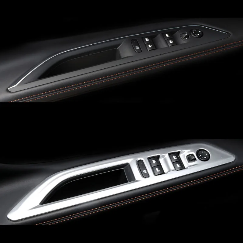 Lsrtw2017 Abs панель управления окном автомобиля для peugeot 3008 5008 интерьерные аксессуары для формовки украшения