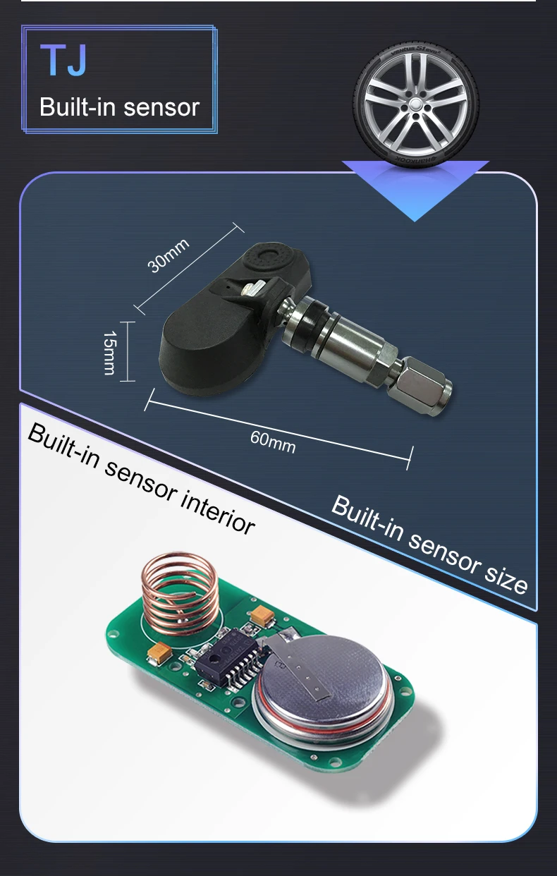 Internal sensors