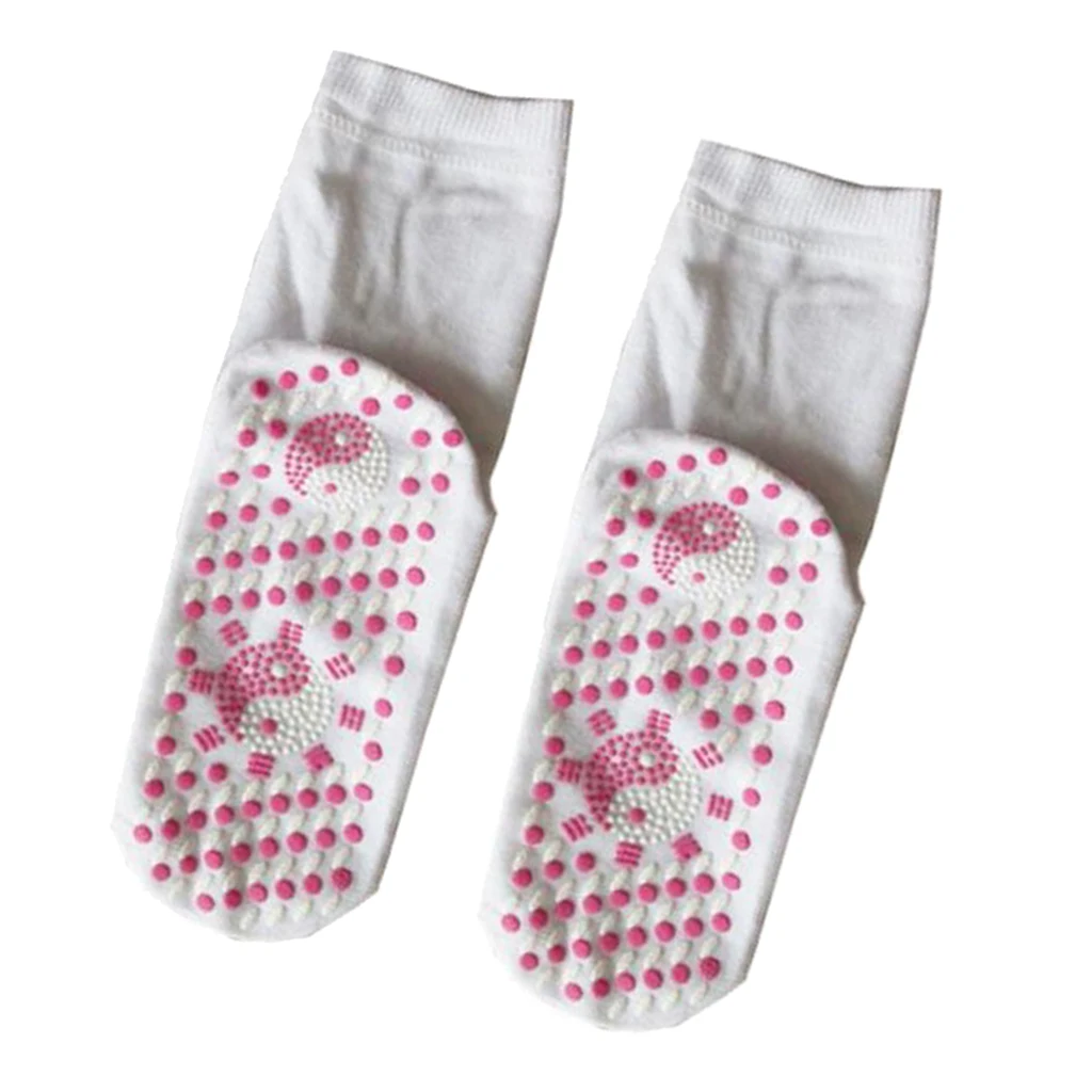 Self Heating Heated Socks For Women Men Help Warm Cold Feet Comfort Health Care Washable Socks Magnetic Therapy Soft Sports