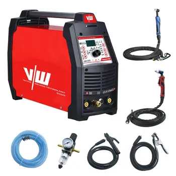

Inverter Welder Machine 200A TIG AC DC Pulse Plasma Cutter 5in1 Aluminium Multifunction Welding Machine Welder Welding Machine