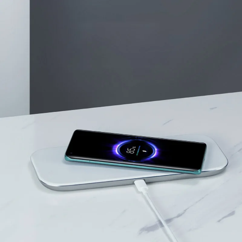 Xiaomi Mi Multi-coil Wireless 20W Max Fast Charging Board Support 3 Devices Compatible Recharge With 120W Charger and 6A Cable Power Adapter Power Charger