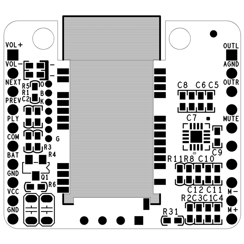 CSR8645 APT-X Hi-Fi Bluetooth 4,0 12V приемник плата для автомобиля усилитель динамик