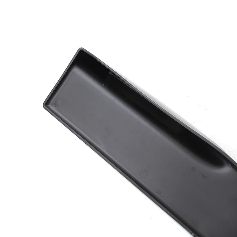 Универсальный черный углеродного волокна вид автомобиля боковая юбка рокер сплиттер крылья Winglet