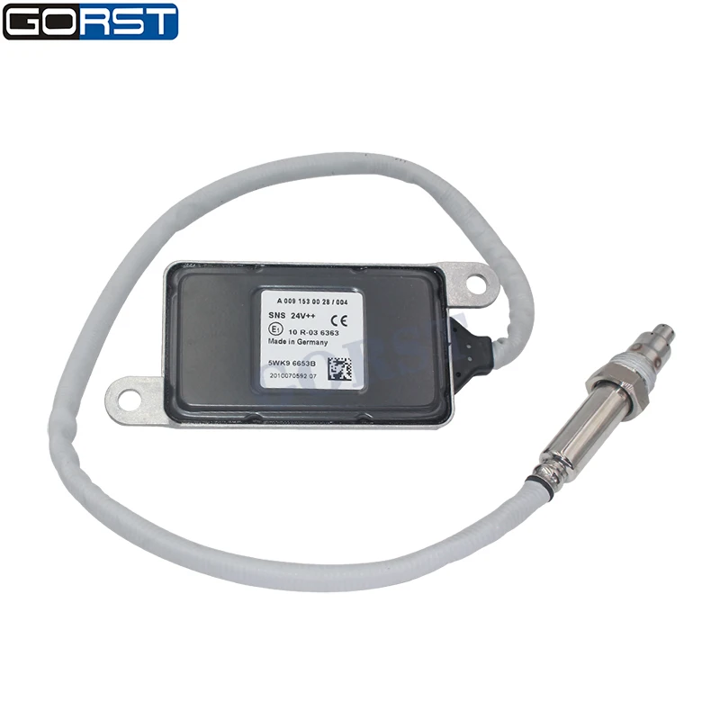 

Car 24V Nitrogen Nox Oxygen Sensor 5WK96653B For Benz Truck A0091530028 A0091530004