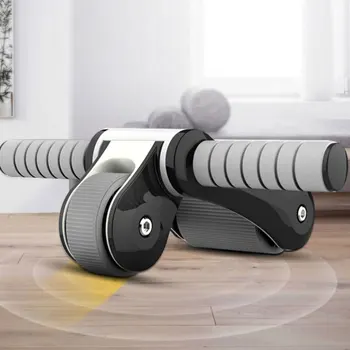 

2020 new Fitness Abdominal Wheel AB Roller With Mat Abdominal Muscle Trainer for Fitness Exercise Gym Training Equipment Durable