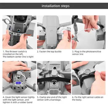 

Drone Wedding Proposal Delivery Device Dispenser Thrower For DJI- Mavic Air 2 R91A