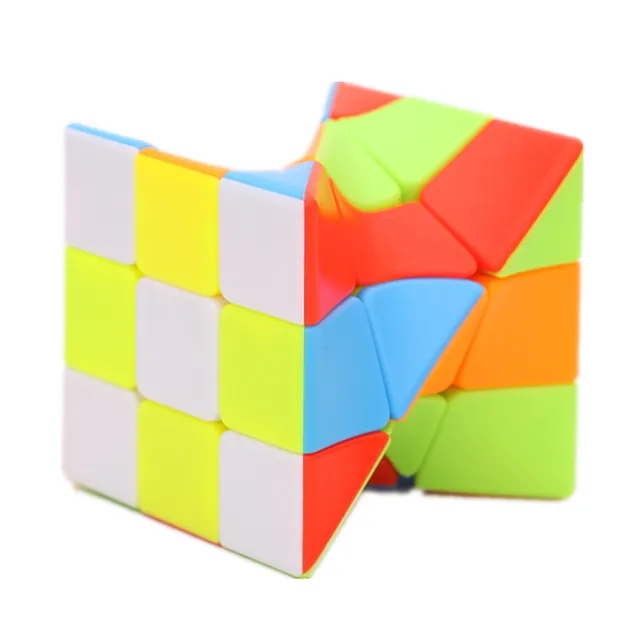 3x3x3 Magic Speed Cube Colorful Twisted Puzzle Cubes Professional Developing Intelligence Toy Educational 3x3 Cube For Children 4
