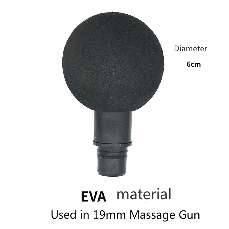 Massage Gun Massage head collection Replaceable percussion instrument deep massage gun puzzle tip set body muscle massager - Цвет: Слоновая кость
