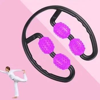 

360-degree Ring Leg Clipper Muscle Massage Relaxation Roller Fitness Leg Beautifier Slim Leg Beautifier Leg Trainer MJ