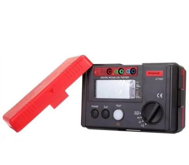 

UT582 Digital RCD (ELCB)Tester AUTO RAMP Leakage Circuit Breaker Meter with Mis-Operation Buzzer Multimeter
