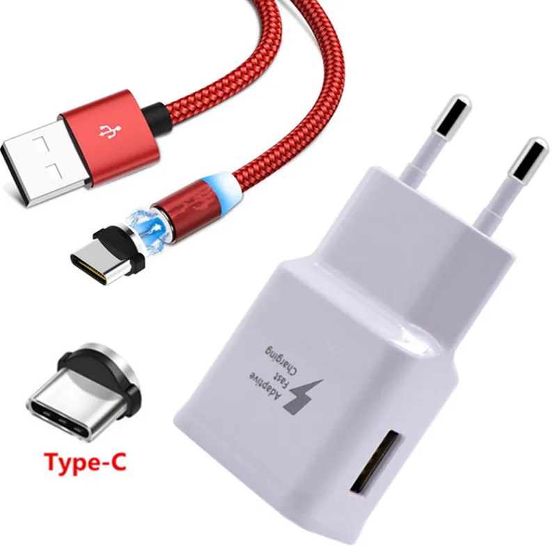 Быстрое зарядное устройство для Oppo Reno Z Realme X USB Тип C кабель быстрой зарядки и