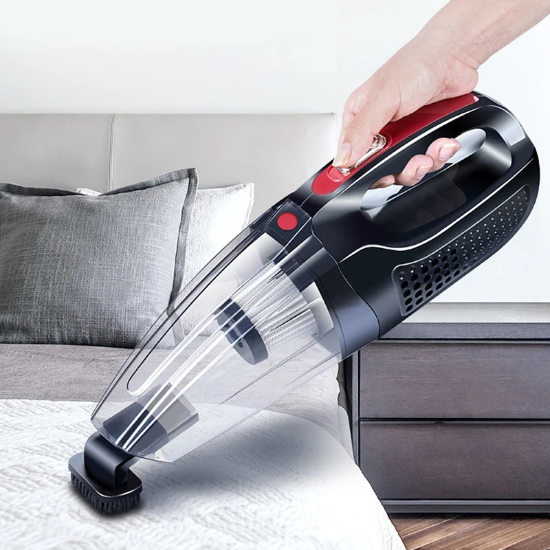 Ручной пылесос для сухой и влажной уборки портативный светильник ручной пылесос для домашней уборки домашних животных и автомобиля