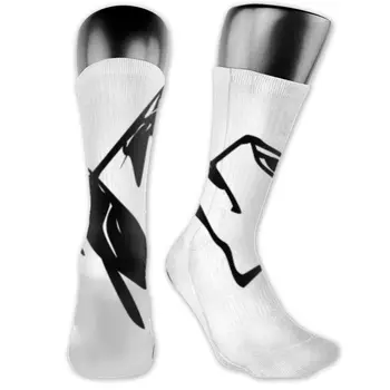 

Pizi Mountain Line Art socks