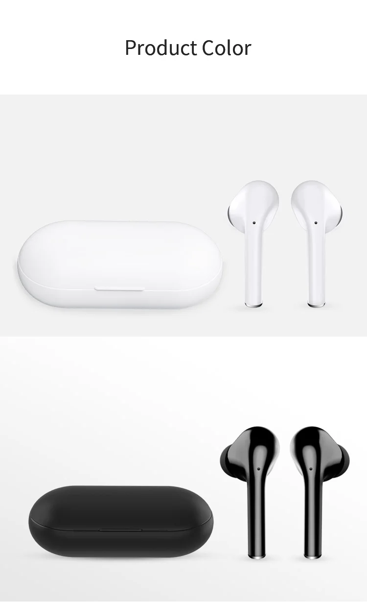 JIGU Tws беспроводные Bluetooth наушники, мини стерео бас наушники, наушники, Спортивная гарнитура с зарядным устройством для iPhone xiaomi Phone