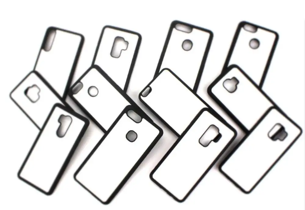 2D сублимационный пустой ТПУ+ PC резиновый чехол для samsung Note 10 note 10 plus чехол с алюминиевыми вставками 20 шт./лот