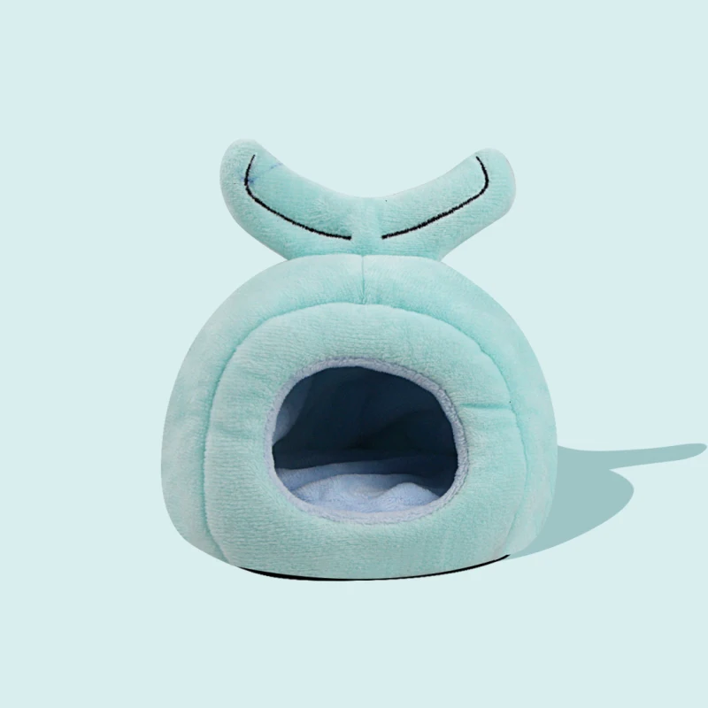Hamster Hedgehog Winter Nest Whale Tail Shape Pet Cage Home Mouse Cotton House Supplies | Дом и сад