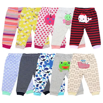 

2Pcs/lot Newborn Baby Pants Spring Baby Girl Clothes Cartoon Infant Trousers Autumn Baby Boy Clothing Roupas Bebe Kids Clothes