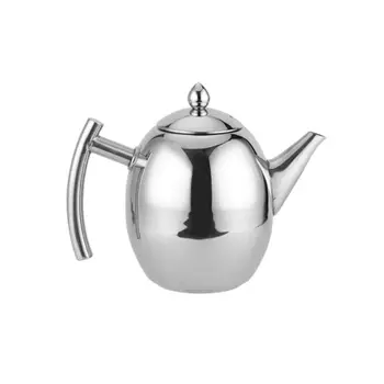 

Mini coffee pot with filter 1000 ml silver pot stainless steel tea