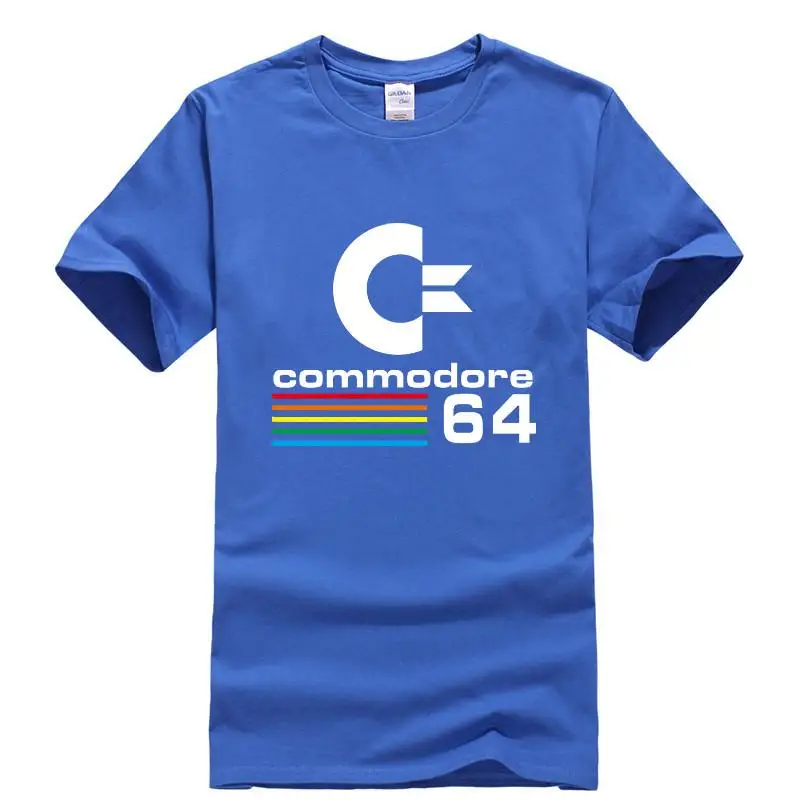 2020 летние Commodore 64 Футболки C64 SID Amiga Ретро 8-bit ультра классный дизайн винил футболка