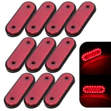 ^^Best Offers 10 Pcs Red shell red light Marker Light Side Marker LED 24V Trusk Lamp Pickup Truck Side Marker Lights for Truck Side ^^Best Offers 10 Pcs Red shell red light Marker Light Side Marker LED 24V Trusk Lamp Pickup Truck Side Marker Lights for Truck Side