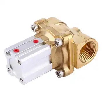

Light Weight Brass Pneumatic Control Valve Vacuum Valve PTFE Oil 0~1 0Mpa