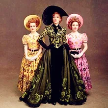 Новинка, Костюм Золушки для косплея, сестры и сестры, Мачеха, платье для сцены, юбка принцессы для сестры, VDB05