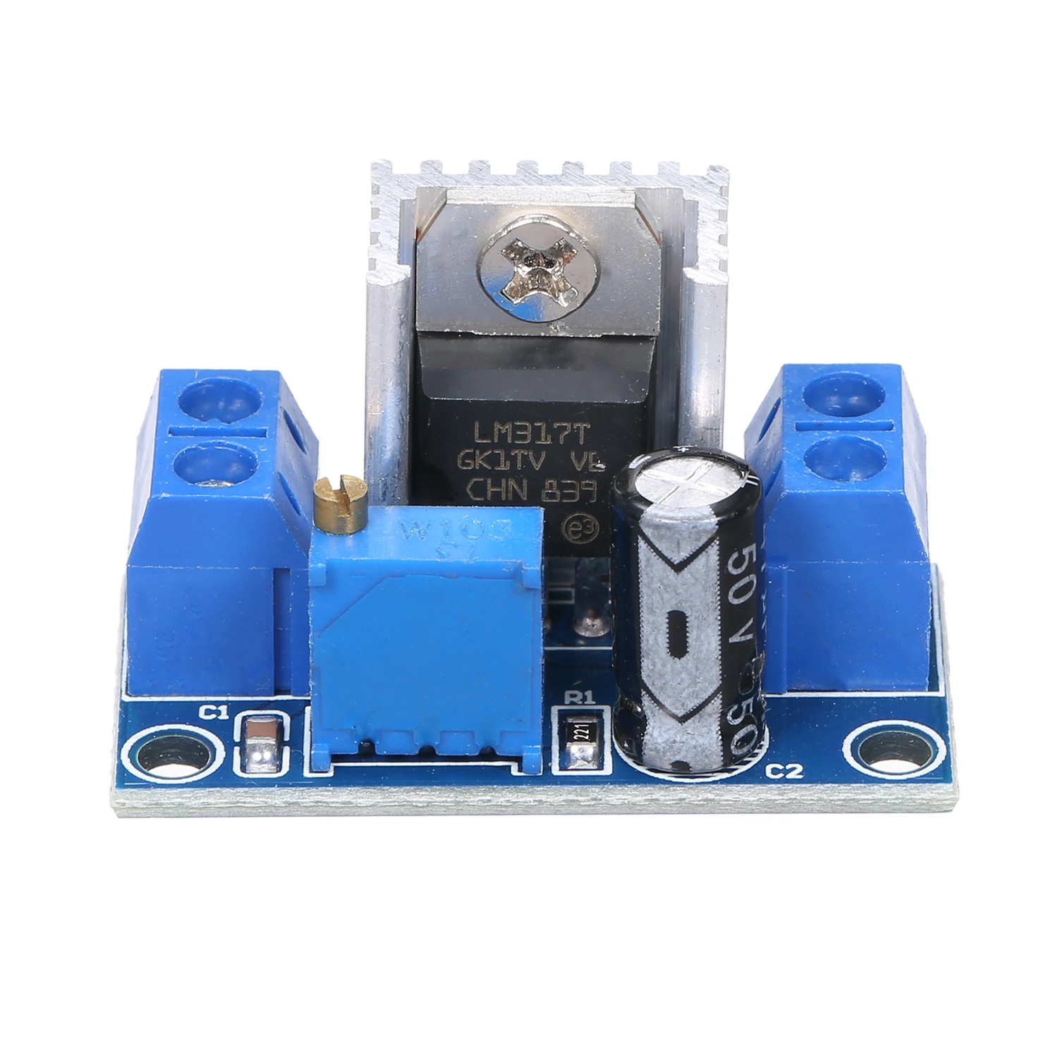 LM317 постоянного тока-dcConverter понижающий платы понижающий модуль переменного Питание dc-dc 4,2~ 40V до 1,2~ 37V Регулируемый Модуль