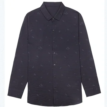 

New 2020 Casual Shirt Slim Fit Men's Casual Shirt Long Sleeve Formal Shirts Men mens shirts