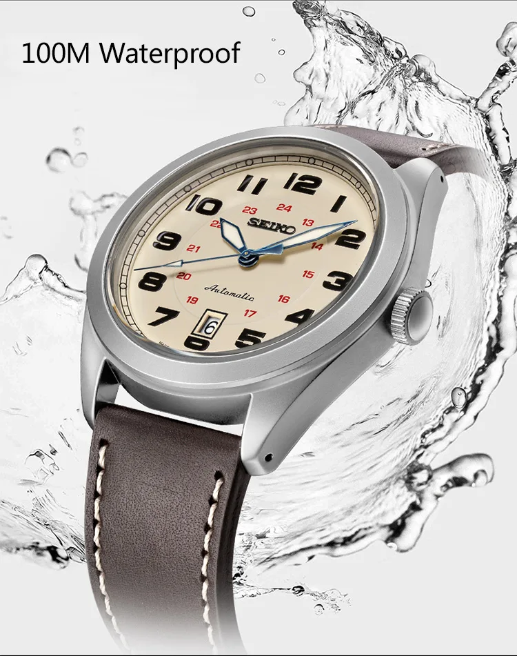SEIKO японский бренд часы Мужские Простые повседневные модные автоматические механические светящиеся мужские часы официальный сделано в Японии