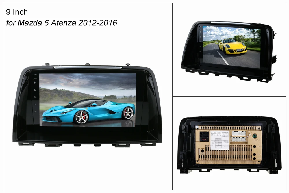 Best SINOSMART Support Native Parking System 1G/2G Car GPS Navigation Player for Mazda 6 Atenza/CX-5 32EQ DSP Processor 4G Optional 15