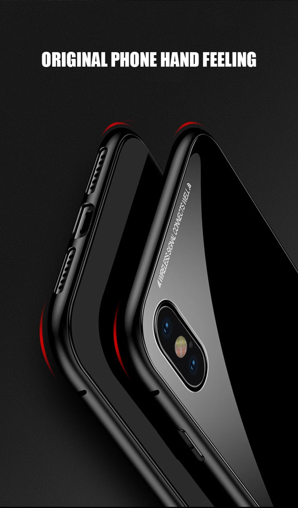 magnetic adsorption metal phone case for iphone 6 6S plus 7 8 plus x xs max xr(8)