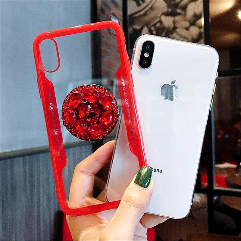 Ювелирные бриллианты чехол для телефона для iPhone 11 Pro Max X XS чехол для Max XR кронштейн крышка Fundas Coque для iPhone 6 6S 7 8 Plus X XR чехол
