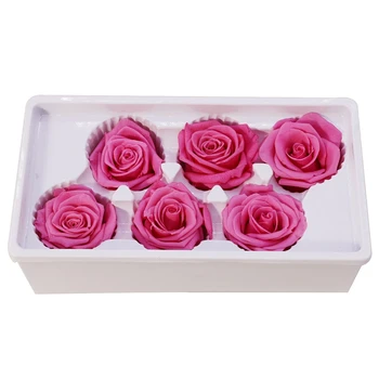 

Eternal Roses Heads,Real Natural Fresh Preserved Rose,Forever Rose,Immortal Flower Material Pink