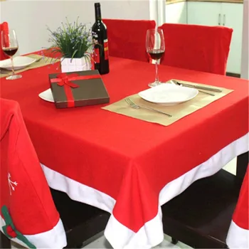 

2020 Home Kitchen Dining Table Decorations Christmas Tablecloth Rectangular Party Table Covers Christmas Ornaments