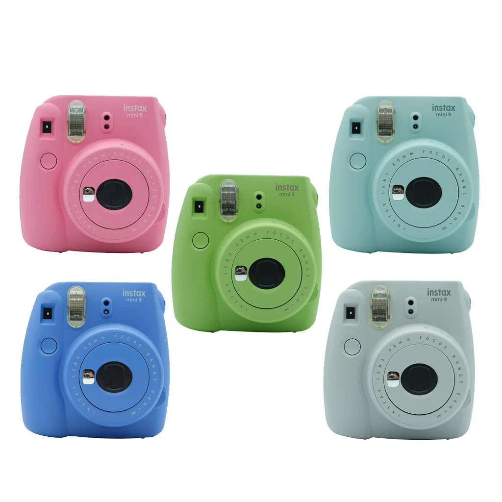 Фотокамера моментальной печати Fujifilm Instax Mini 9, фотокамера Fujifilm Instax Mini 9, фотокамера для детей, Рождественский подарок