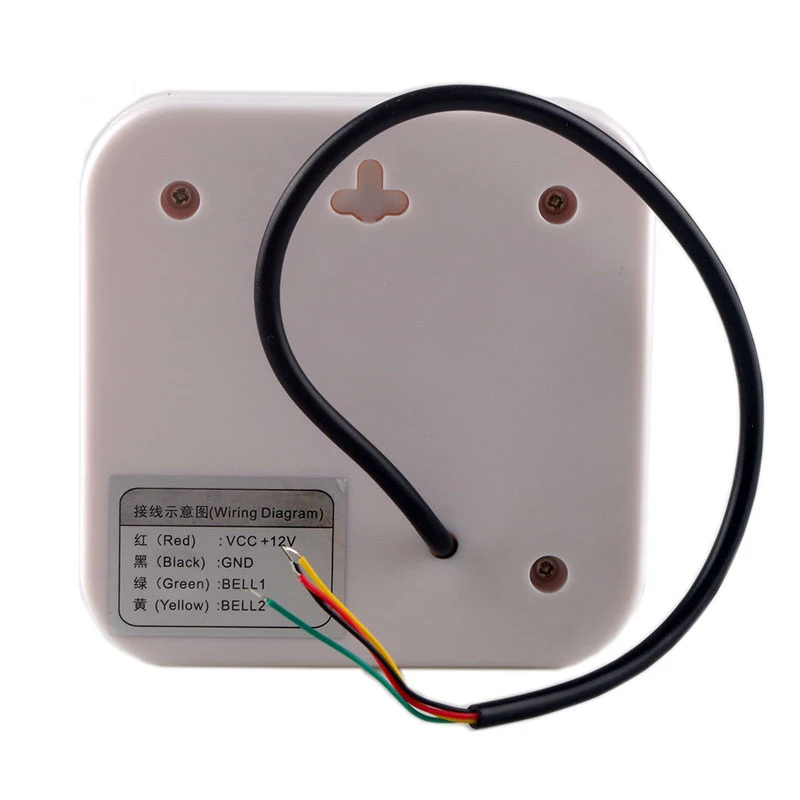 

Wired Doorbell Door Bell Chime Soft Sound Home Office Access Control Fire Proof