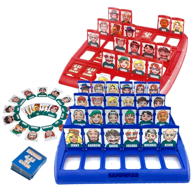 Who Is It Classic Board Game Funny Family Guessing Games Kids Children Toy Gift Y4UD 1