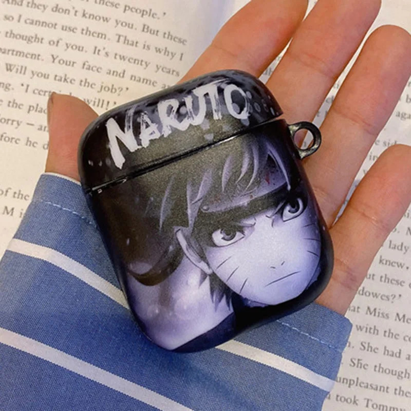 Чехол Uchiha Itachi для AirPods Apple, японский аниме Наруто, чехол для наушников s, для Airpods 1, 2, ТПУ, IMD, чехол, аксессуары, защитная крышка - Цвет: 5