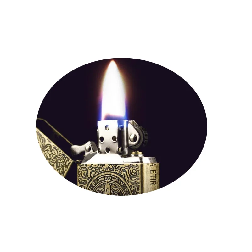 

Lighter Kerosene Wind Proof Constantine PATTERN VINTAGE Lighter Old Style Personality Creative