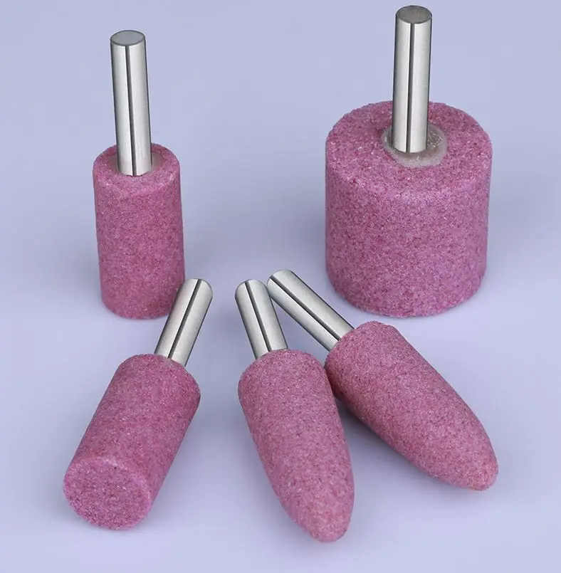 10 шт./компл. абразивные насадки для Dremel rotary tools для 6 мм хвостовик инструменты поворотный шлифовальный камень, круг головка полировка электрические инструменты аксессуары